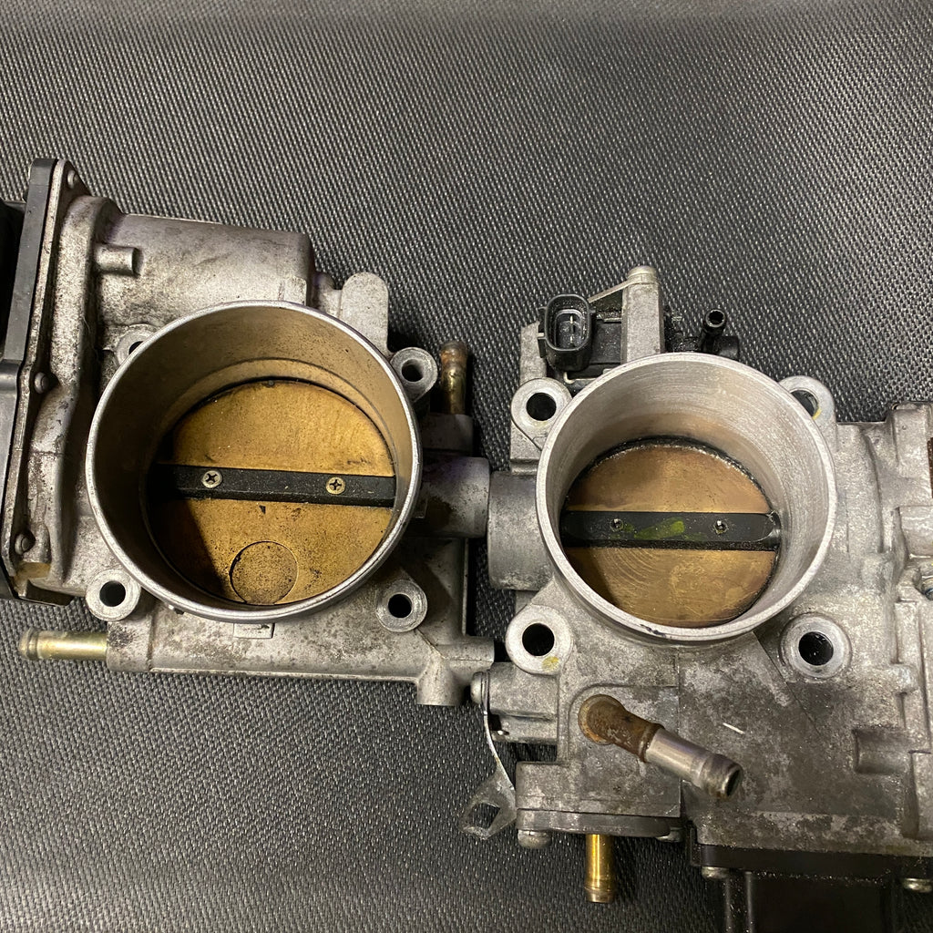 RX8 Throttle Body to S2000 or K Series Intake Adapter Sideways Fab